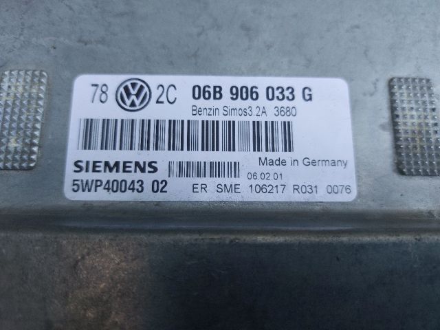 bontott VW PASSAT B5 Motorvezérlő