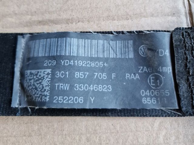 bontott VW PASSAT B5 Bal első Biztonsági Öv