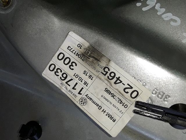 bontott VW PASSAT B5 Bal hátsó Ablakemelő Szerkezet (Elektromos)