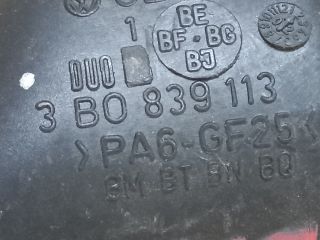 bontott VW PASSAT B5 Bal hátsó Belső Kilincs