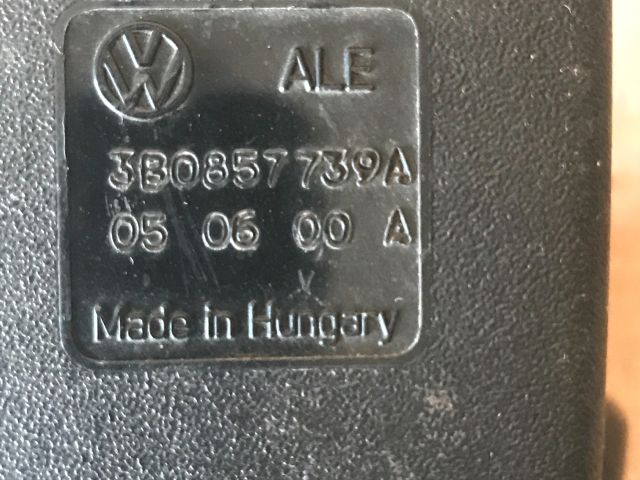 bontott VW PASSAT B5 Bal hátsó Biztonsági Öv Csat