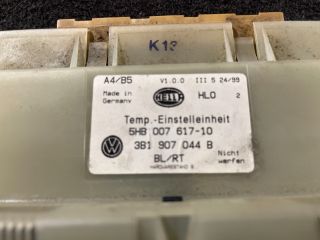 bontott VW PASSAT B5 Fűtéskapcsoló (digit klímás)