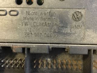 bontott VW PASSAT B5 Fűtéskapcsoló (digit klímás)