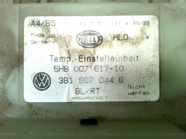 bontott VW PASSAT B5 Fűtéskapcsoló