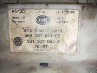 bontott VW PASSAT B5 Fűtéskapcsoló