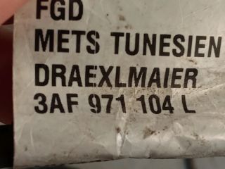 bontott VW PASSAT B5 Hátsó Tolatóradar Kábelköteg