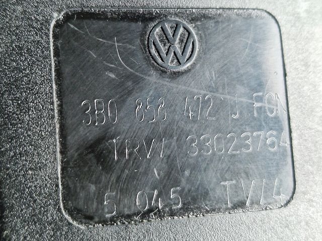 bontott VW PASSAT B5 Jobb első Biztonsági Öv Csat