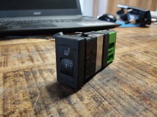 bontott VW PASSAT B5 Jobb első Ülésfűtés Kapcsoló