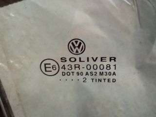 bontott VW PASSAT B5 Jobb hátsó Ablak