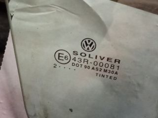 bontott VW PASSAT B5 Jobb hátsó Ablak
