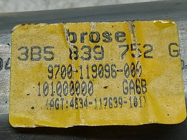 bontott VW PASSAT B5 Jobb hátsó Ablakemelő Motor