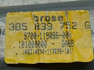 bontott VW PASSAT B5 Jobb hátsó Ablakemelő Motor