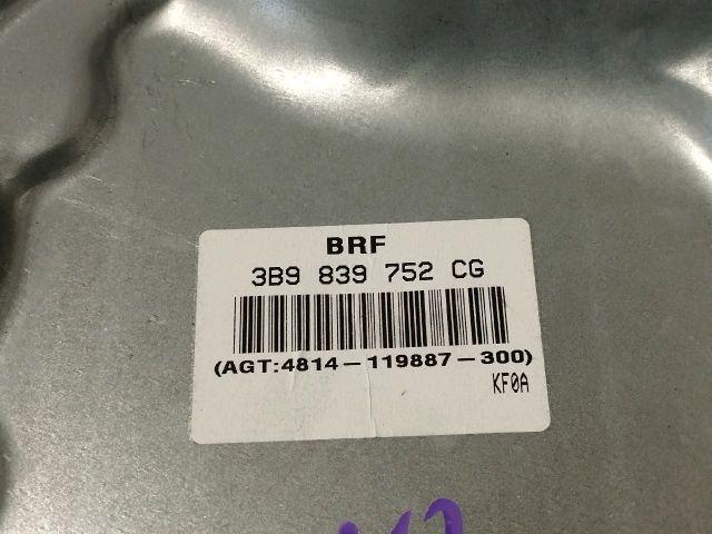 bontott VW PASSAT B5 Jobb hátsó Ablakemelő Szerkezet (Mechanikus)