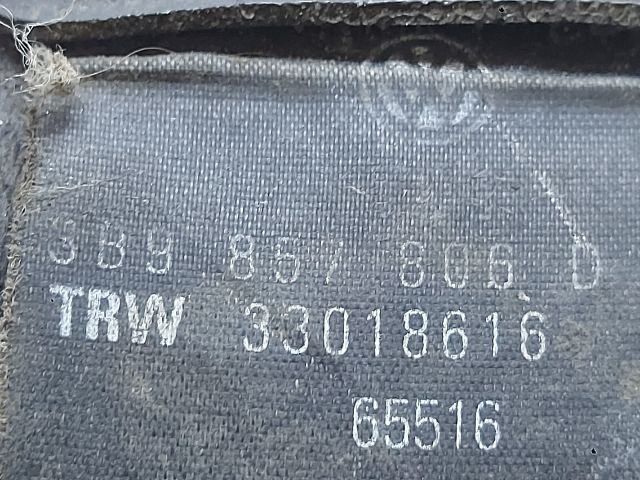 bontott VW PASSAT B5 Jobb hátsó Biztonsági Öv