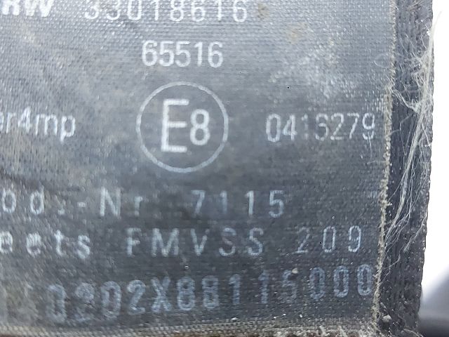 bontott VW PASSAT B5 Jobb hátsó Biztonsági Öv