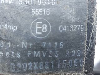 bontott VW PASSAT B5 Jobb hátsó Biztonsági Öv