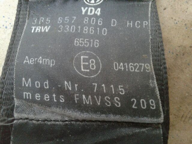 bontott VW PASSAT B5 Jobb hátsó Biztonsági Öv