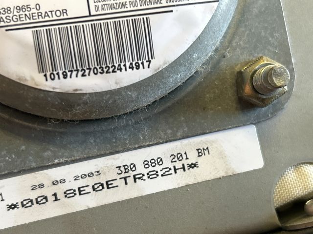 bontott VW PASSAT B5 Kormánylégzsák