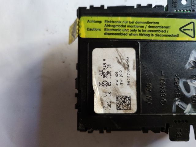 bontott VW PASSAT B5 Kormányoszlop Vezérlő