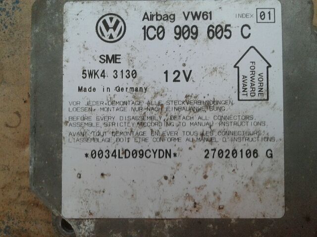 bontott VW PASSAT B5 Légzsák Elektronika