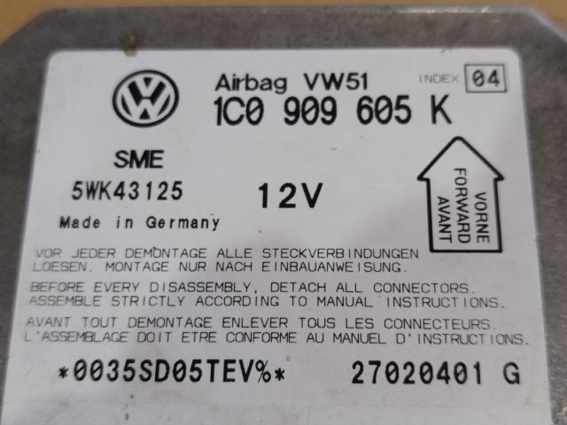 bontott VW PASSAT B5 Légzsák Elektronika