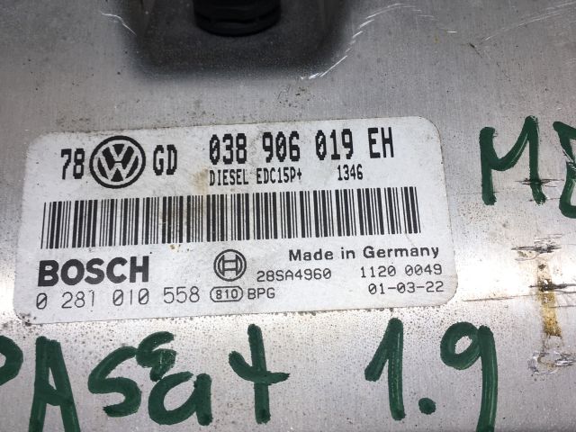 bontott VW PASSAT B5 Motorvezérlő