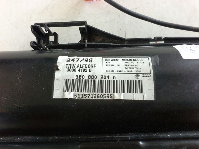 bontott VW PASSAT B5 Utasoldali Légzsák