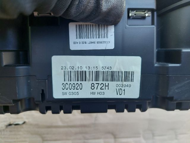 bontott VW PASSAT B6 Kilométeróra