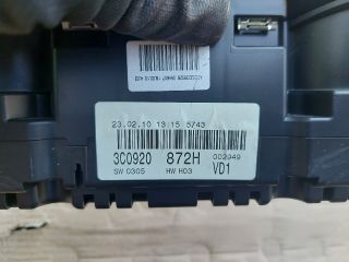 bontott VW PASSAT B6 Kilométeróra