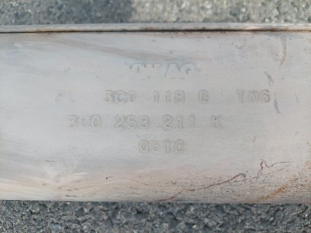 bontott VW PASSAT B6 Komplett Kipufogó Rendszer