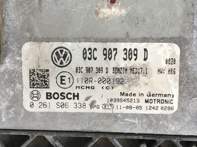 bontott VW PASSAT B6 Motorvezérlő