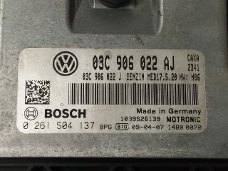 bontott VW PASSAT B6 Motorvezérlő