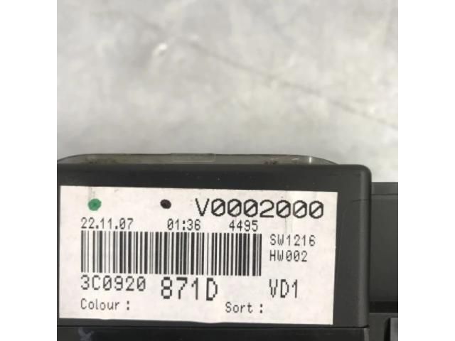 bontott VW PASSAT B6 Kilométeróra