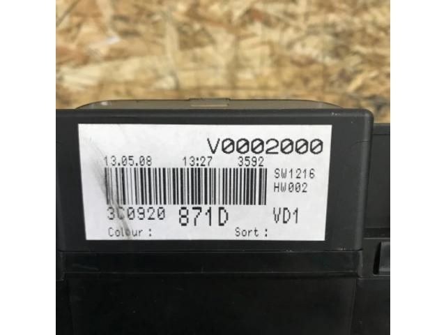 bontott VW PASSAT B6 Kilométeróra