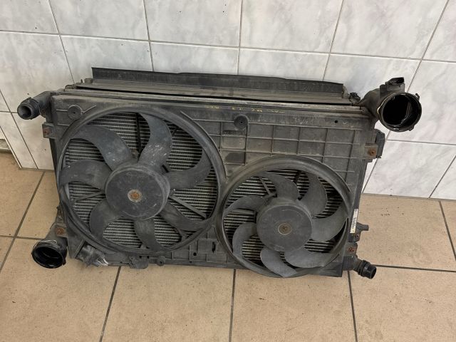 bontott VW PASSAT B6 Hűtő Ventilátor(ok), Radiátor(ok) Szett