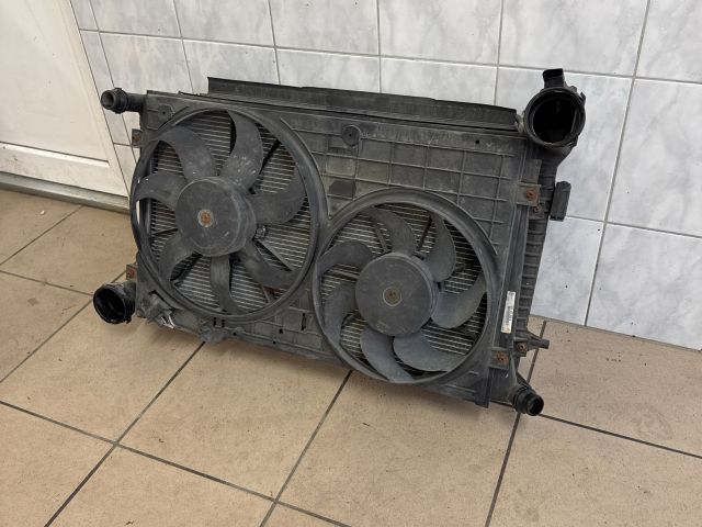 bontott VW PASSAT B6 Hűtő Ventilátor(ok), Radiátor(ok) Szett