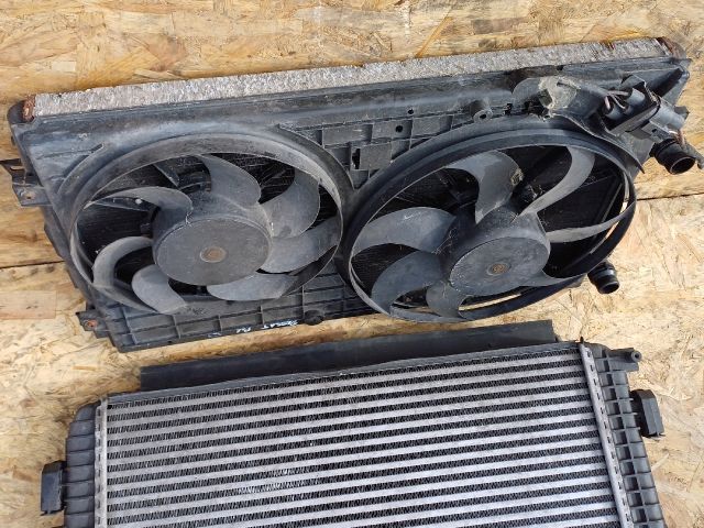 bontott VW PASSAT B6 Hűtő Ventilátor(ok), Radiátor(ok) Szett