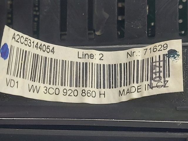 bontott VW PASSAT B6 Kilométeróra