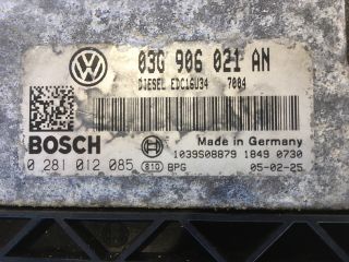 bontott VW PASSAT B6 Motorvezérlő