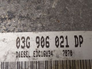 bontott VW PASSAT B6 Motorvezérlő