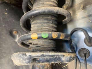 bontott VW PASSAT B6 Bal első Gólyaláb (Lengécsillapító, Rugó)