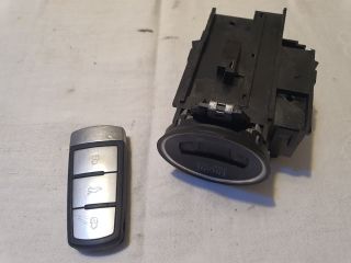 bontott VW PASSAT B6 Gyújtáskapcsoló Házzal