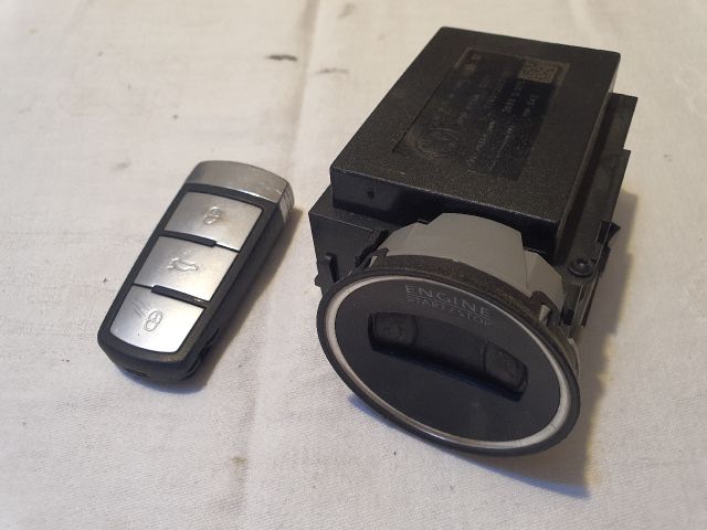 bontott VW PASSAT B6 Gyújtáskapcsoló Házzal