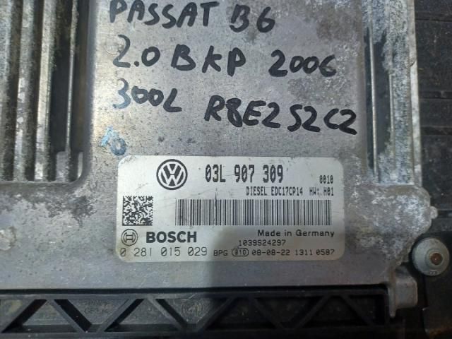 bontott VW PASSAT B6 Motorvezérlő