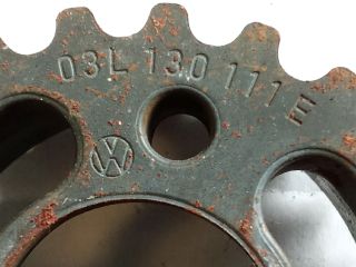 bontott VW PASSAT B6 Adagoló Bordáskerék / Lánckerék