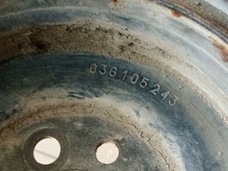 bontott VW PASSAT B6 Főtengely Szíjtárcsa