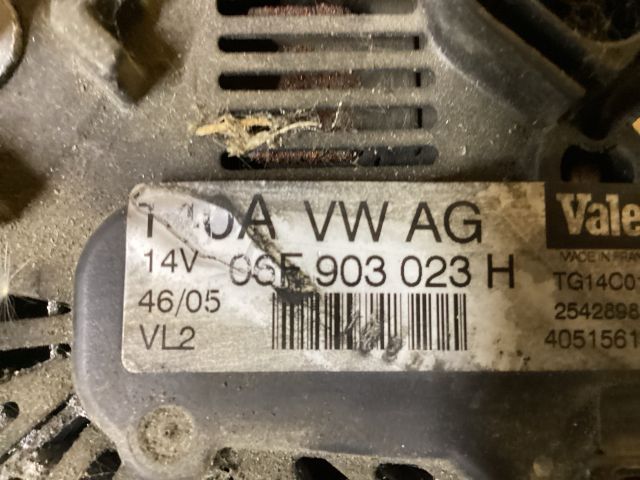 bontott VW PASSAT B6 Generátor