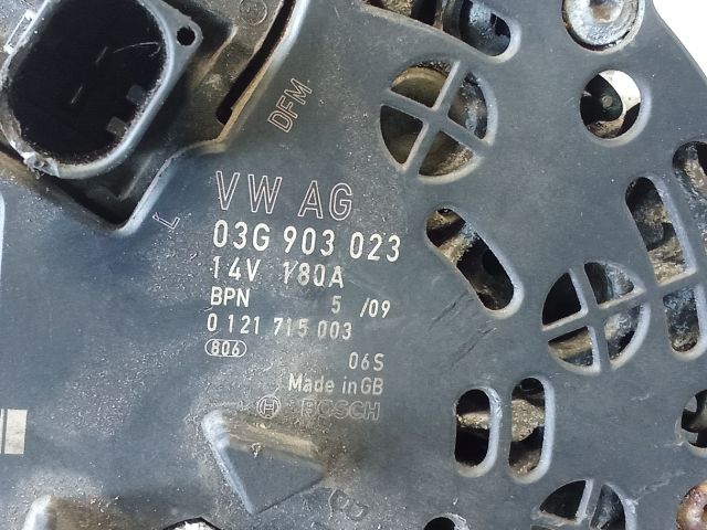 bontott VW PASSAT B6 Generátor