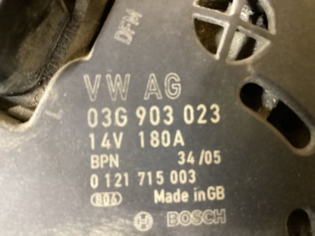 bontott VW PASSAT B6 Generátor