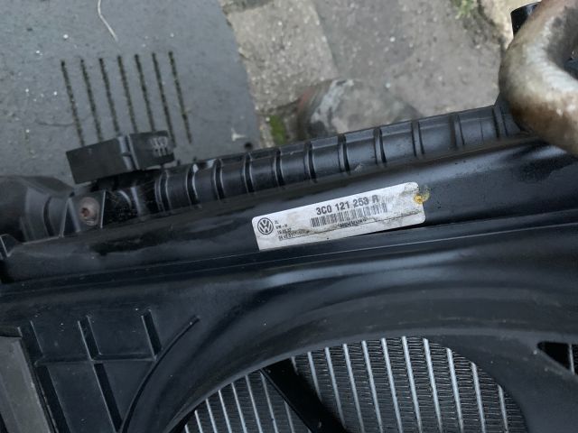 bontott VW PASSAT B6 Hűtő Ventilátor(ok), Radiátor(ok) Szett